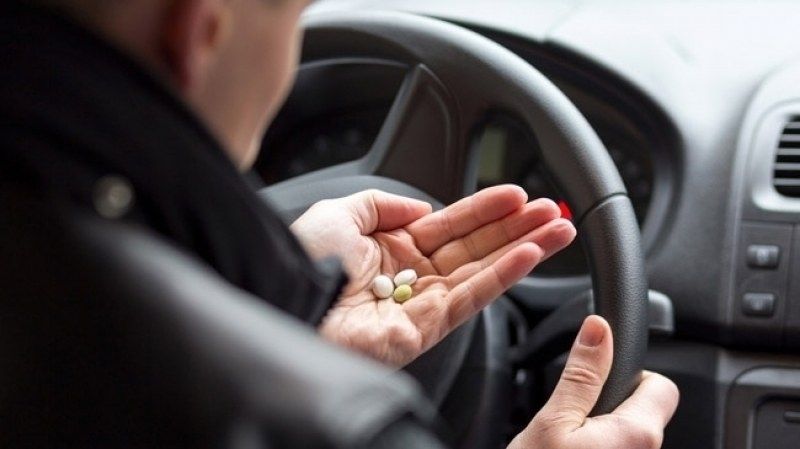Водач на лек автомобил, употребил наркотици