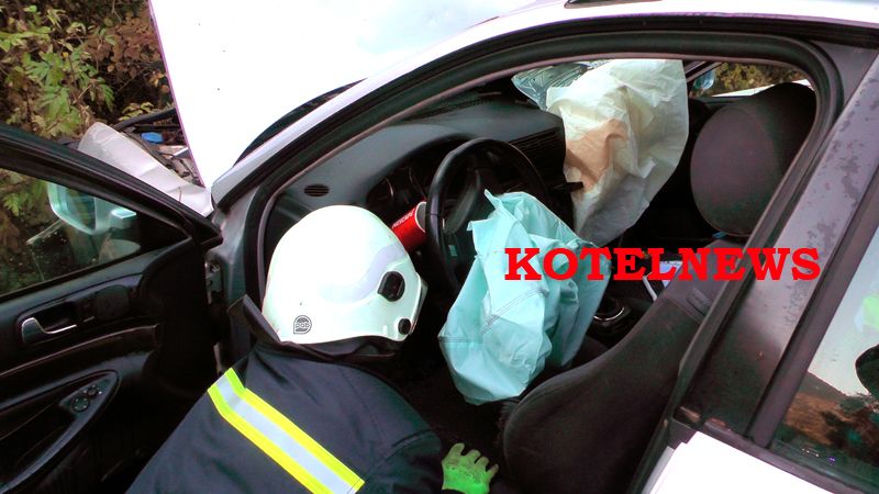 53-годишен турски гражданин предизвика катастрофа край Котел (видео)