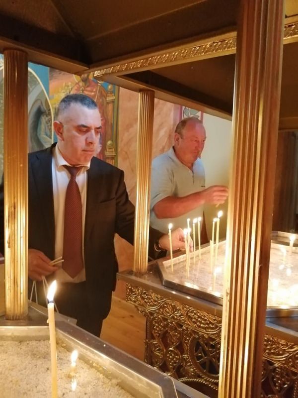 Кметът Стефан Радев поздравява жителите на Крушаре по повод храмовия празник на селото 