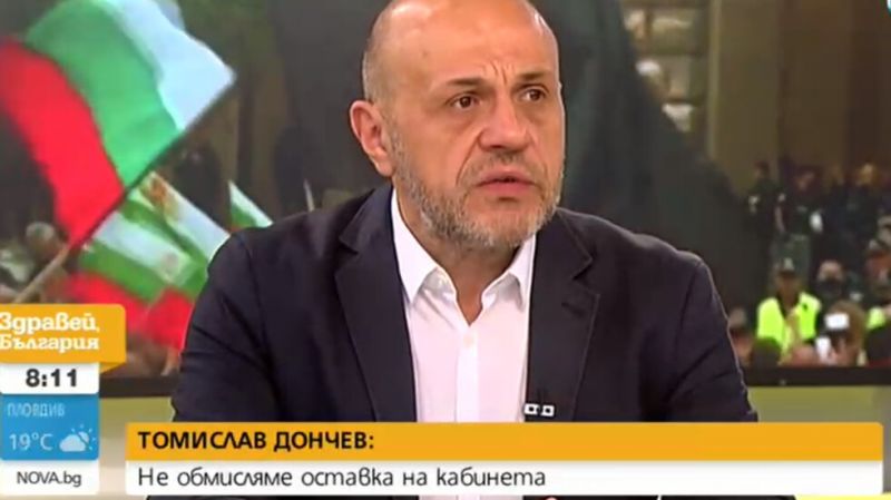 Дончев: Не обмисляме оставка на кабинета