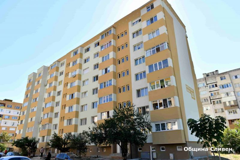 жилищните сгради в област Сливен