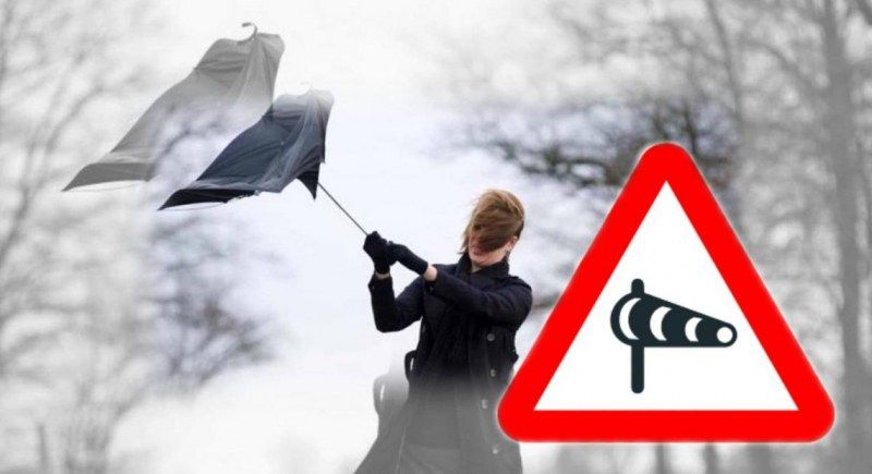 Жълт код за силен вятър 