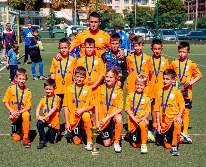 Трето място за децата на ФК 'Сливен' на силния футболен турнир 'Athletic cup 2022'