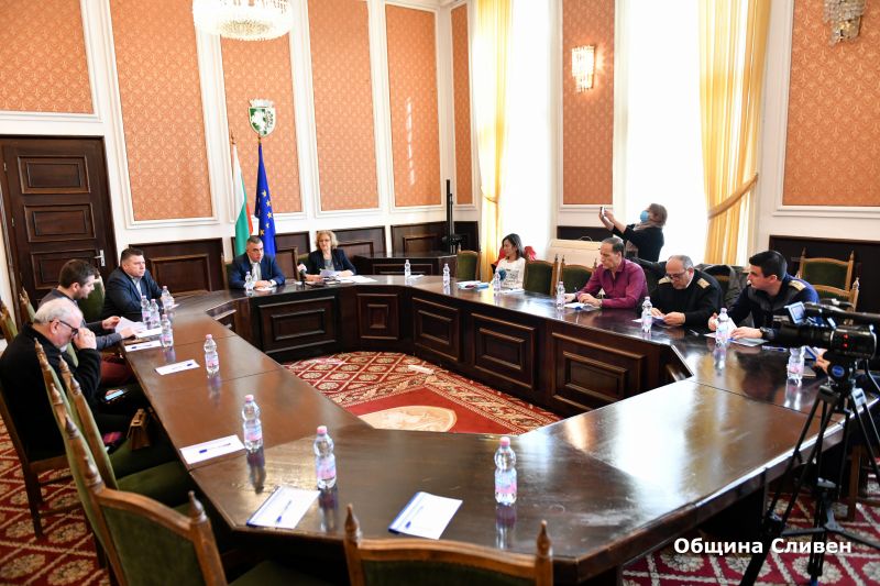 Съветът за намаляване риска от бедствия в Сливен проведе заседание