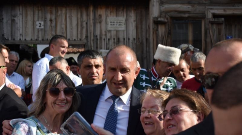 Президентът Румен Радев в Сливен: Отдавна няма значение какво говори бившият премиер