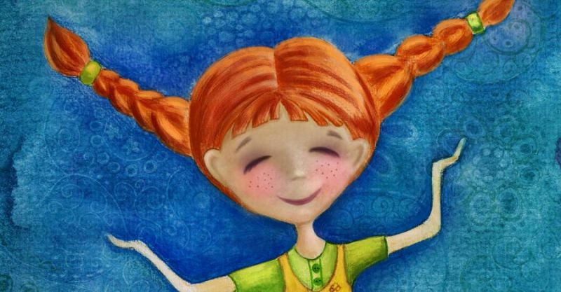 Издадена е за първи път детската книжка „Пипи Дългото Чорапче”