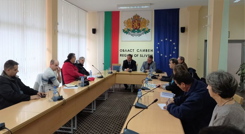 В Областна администрация Сливен се проведе работна среща с представители на хората с увреждания