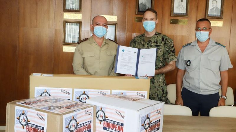 Военна болница - Сливен с дарение от Посолството на САЩ