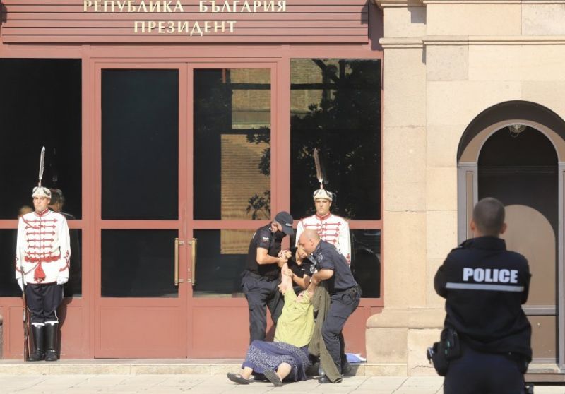 Жена опита да нахлуе в Президенството