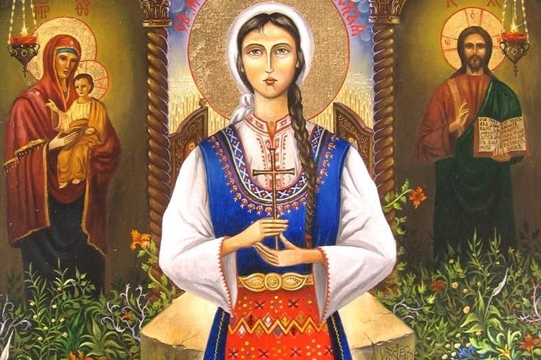 Света Злата Мъгленска - българската девойка, загинала мъченически за вярата си