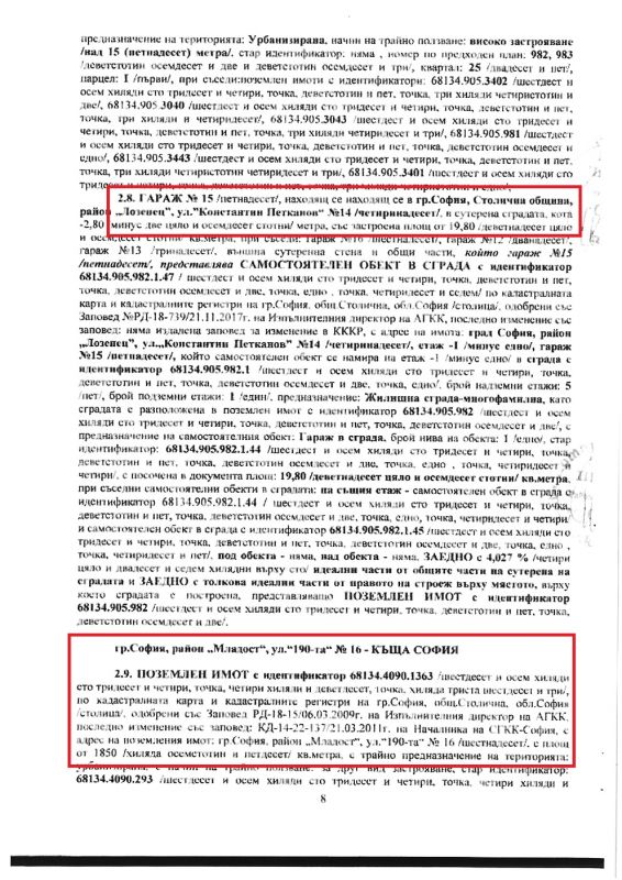 Брачният договор на Рашков: Резиденция в София с 12 бани, басейн и фитнес - само един от 19 имота на служебния министър
