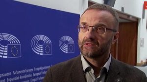 'Посланието беше толкова силно': Преводачът, който се разстрои по време на речта на Зеленски