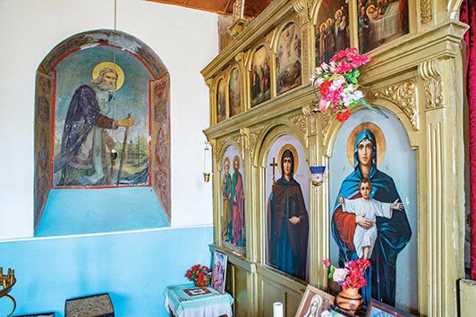 Църквата в с. Сотиря, снимка Костас Анастасиу