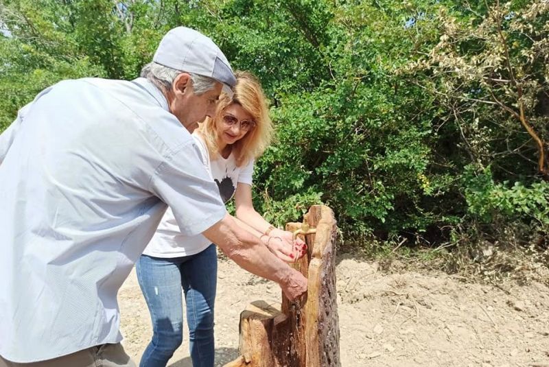 От днес на Хамам баир има чешма с питейна вода
