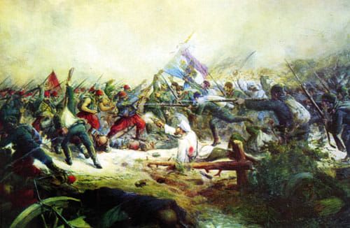 На 31 юли 1877 г.(нов стил), е бойното кръщение на Българското опълчение в хода на Руско-турската освободителна война