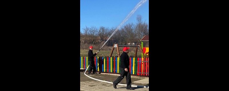 Съвместно учение при извънредна ситуация между Община Сливен, пожарната и доброволци