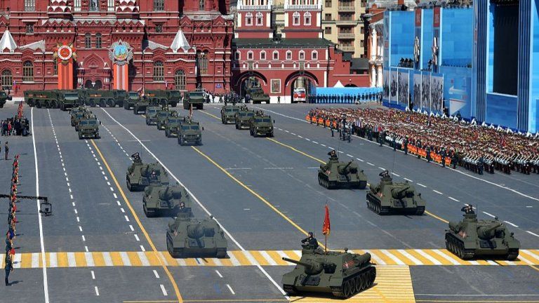 Военен парад в Москва по случай Деня на победата