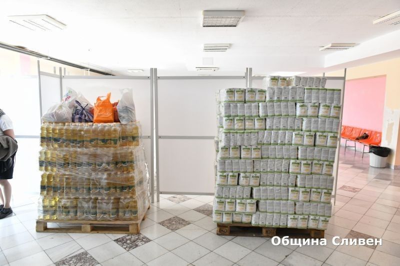 Сливенска фирма с ново дарение за Хранителната банка