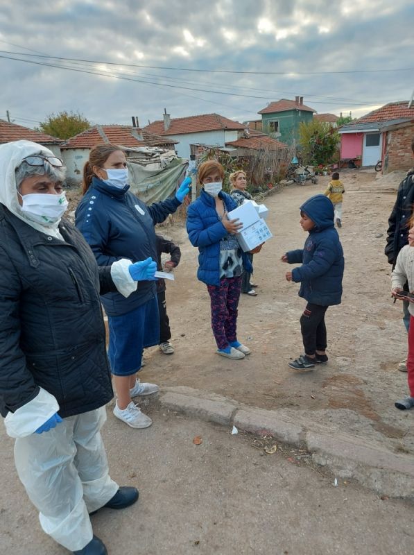 Пандемия в ромската махала в ямболското село Крумово