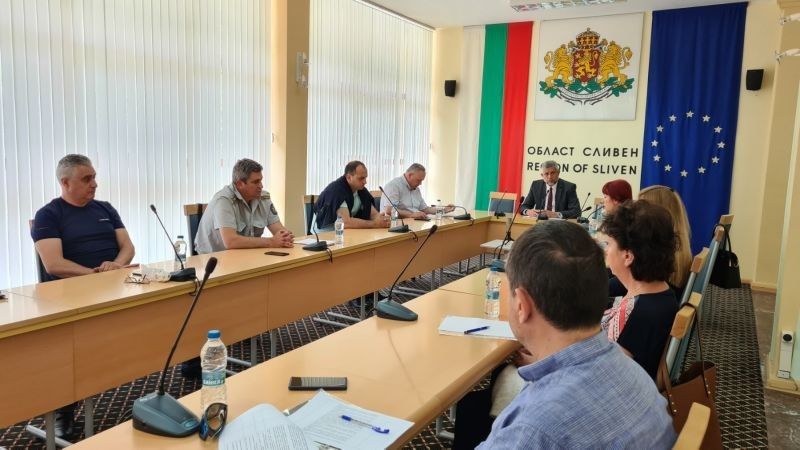 Областният управител Веселин Вълчев проведе заседание на Областна комисия по безопасност на движението по пътищата