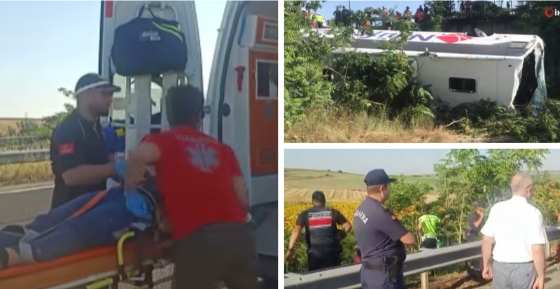 Шестима загинали и 25 ранени в зверска катастрофа в Турция
