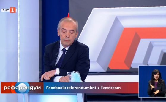 Скандал в Референдум: Мангъров не иска маски и дезинфектанти