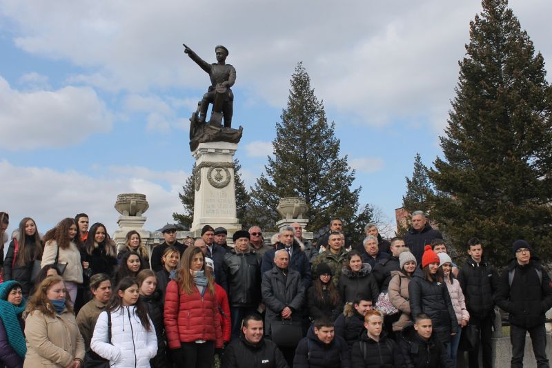 На 11 март бе отдадена почит към героите от Одринската епопея