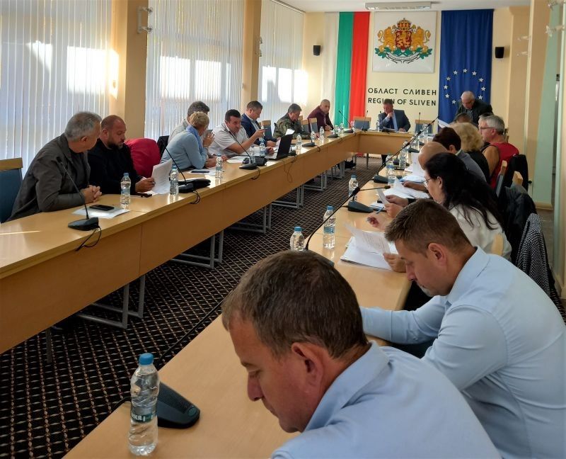 Състоя се работна среща на Областния щаб за защита при бедствия