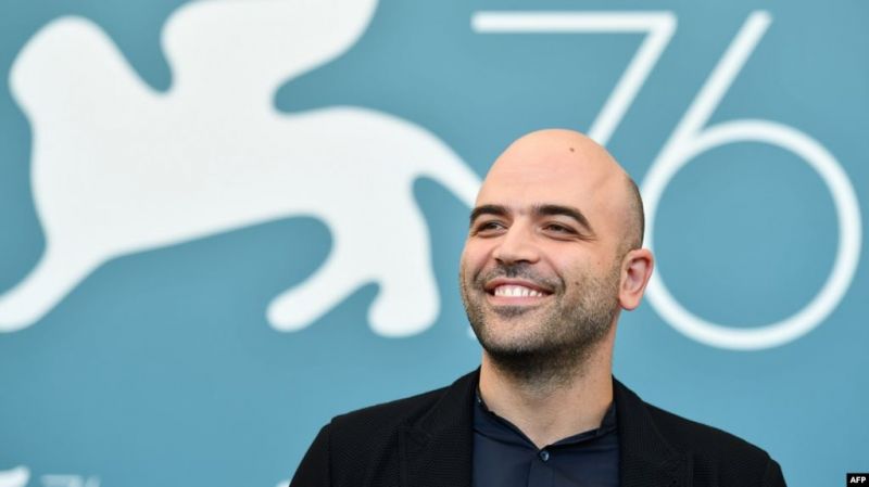 Роберто Савиано по време на представянето на сериала 'Нула Нула Нула' на 76-ия филмов фестивал във Венеция на 5 септември 2019 г.