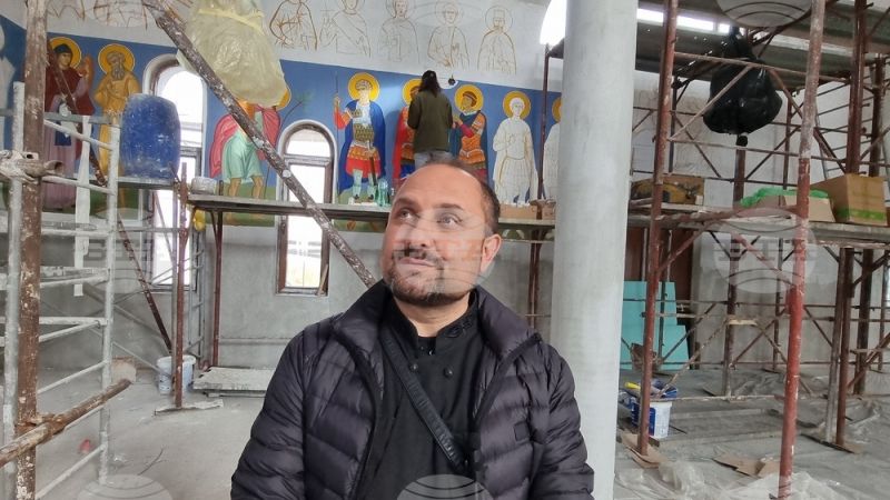 На Петковден във все още недовършената църква 'Света Петка' в Сливен ще бъде отслужен празничен водосвет
