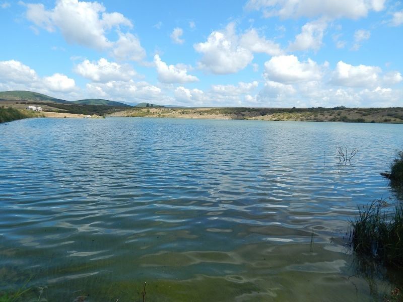 Язовирът в землището на сливенското Старо село