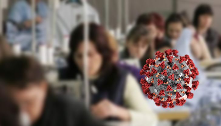 Огнище на коронавирус в цех с 900 служители в Плевен